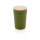 GRS rPP-Becher mit Bambusdeckel Farbe: grün