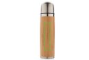 Auslaufsichere Bambus-Vakuumflasche Farbe: braun