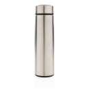 Vakuum Stainless Steel Flasche mit gebürstetem Metalldeckel Farbe: silber