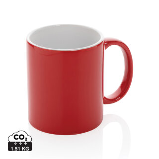 Basic Keramiktasse Farbe: rot