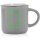 Vintage Keramiktasse Farbe: grau