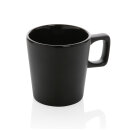 Moderne Keramik Kaffeetasse Farbe: schwarz, schwarz