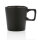 Moderne Keramik Kaffeetasse Farbe: schwarz, schwarz