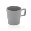 Moderne Keramik Kaffeetasse Farbe: grau