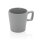 Moderne Keramik Kaffeetasse Farbe: grau