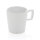 Moderne Keramik Kaffeetasse Farbe: weiß, weiß