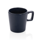 Moderne Keramik Kaffeetasse Farbe: navy blau