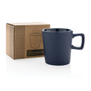 Moderne Keramik Kaffeetasse Farbe: navy blau