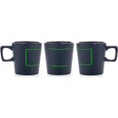 Moderne Keramik Kaffeetasse Farbe: navy blau