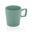 Moderne Keramik Kaffeetasse Farbe: grün