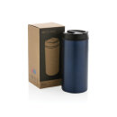 Metro Becher Becher aus RCS recyceltem Stainless-Steel Farbe: blau