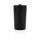Doppelwandiger Vakuum-Becher aus RCS recyceltem SS Farbe: schwarz