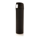 Easy Lock Vakuum-Flasche aus RCS recyceltem Stahl Farbe: schwarz
