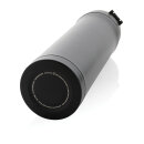 Easy Lock Vakuum-Flasche aus RCS recyceltem Stahl Farbe: schwarz