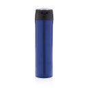 Easy Lock Vakuum-Flasche aus RCS recyceltem Stahl Farbe: blau