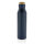 Gaia Vakuumflasche aus RCS recyceltem Stainless-Steel Farbe: blau