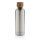 Wood Vakuumflasche aus RCS recyceltem Stainless-Steel Farbe: silber