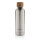 Wood Vakuumflasche aus RCS recyceltem Stainless-Steel Farbe: silber
