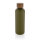 Wood Vakuumflasche aus RCS recyceltem Stainless-Steel Farbe: grün