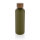 Wood Vakuumflasche aus RCS recyceltem Stainless-Steel Farbe: grün