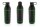 Flow Vakuumflasche aus RCS recyceltem Stainless-Steel Farbe: schwarz