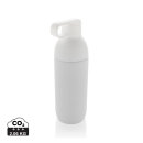 Flow Vakuumflasche aus RCS recyceltem Stainless-Steel Farbe: weiß