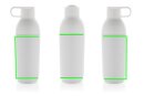 Flow Vakuumflasche aus RCS recyceltem Stainless-Steel Farbe: weiß