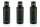 Hydro Vakuumflasche aus RCS recycel. Stainless-Steel Farbe: schwarz
