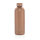 Impact Vakuumflasche aus RCS recyceltem Stainless-Steel Farbe: braun