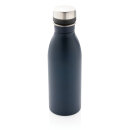 Deluxe Wasserflasche aus RCS recyceltem Stainless-Steel Farbe: navy blau