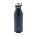 Deluxe Wasserflasche aus RCS recyceltem Stainless-Steel Farbe: navy blau