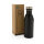 Deluxe Wasserflasche aus RCS recyceltem Stainless-Steel Farbe: schwarz