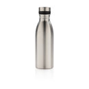 Deluxe Wasserflasche aus RCS recyceltem Stainless-Steel Farbe: silber