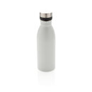 Deluxe Wasserflasche aus RCS recyceltem Stainless-Steel Farbe: weiß