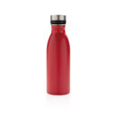 Deluxe Wasserflasche aus RCS recyceltem Stainless-Steel Farbe: rot