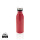 Deluxe Wasserflasche aus RCS recyceltem Stainless-Steel Farbe: rot