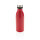 Deluxe Wasserflasche aus RCS recyceltem Stainless-Steel Farbe: rot