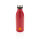 Deluxe Wasserflasche aus RCS recyceltem Stainless-Steel Farbe: rot