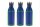 Deluxe Wasserflasche aus RCS recyceltem Stainless-Steel Farbe: blau