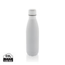 Eureka einwandige Wasserflasche aus RCS rec. Stainless-Steel Farbe: weiß