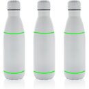 Eureka einwandige Wasserflasche aus RCS rec. Stainless-Steel Farbe: weiß