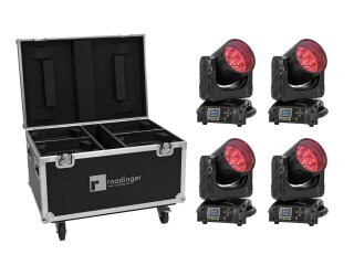 FUTURELIGHT Set 4x EYE-740 MK2 + Case with wheels