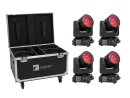 FUTURELIGHT Set 4x EYE-740 MK2 + Case mit Rollen