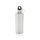 XL Aluminium Flasche mit Karabiner Farbe: silber, schwarz