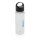 Getränkeflasche mit kabellosem Lautsprecher Farbe: schwarz, transparent
