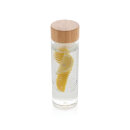 Aromaflasche mit Bambusdeckel Farbe: transparent