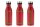 Deluxe Wasserflasche Farbe: rot