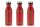 Deluxe Wasserflasche Farbe: rot