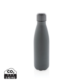 Einfarbige Vakuumisolierte Stainless Steel Flasche Farbe: grau