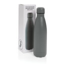 Einfarbige Vakuumisolierte Stainless Steel Flasche Farbe: grau